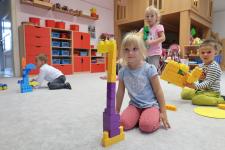 Zabawy w grupie maluszków