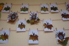 Prace plastyczne pt."Jesienne mgiełki"