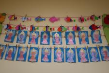 Prace plastyczne pt."Nadchodzą święta"