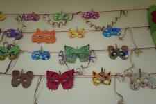 Prace plastyczne pt."W karnawale"