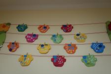 Prace plastyczne pt."W marcu jak w garncu"