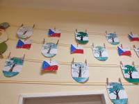 Prace plastyczne pt."Mieszkamy w Czechach"