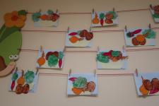 Prace plastyczne:"Warzywa"