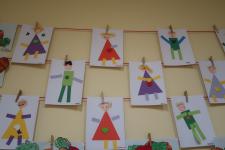 Prace plastyczne:"Nasze ciało"