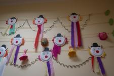 Prace plastyczne:" Karnawał"