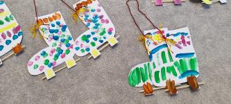 Prace plastyczne: "Sport to zdrowie"