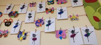 Prace plastyczne : "W krainie bajek"