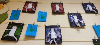 Prace plastyczne:"Mali odkrywcy"