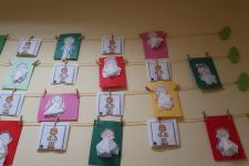 Prace plastyczne pt."Nasze ciało"