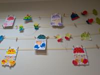 Prace plastyczne: "Zima"